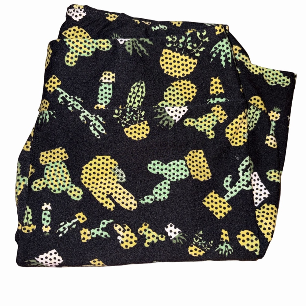 LuLaRoe Cactus Print Leggings  Stretch